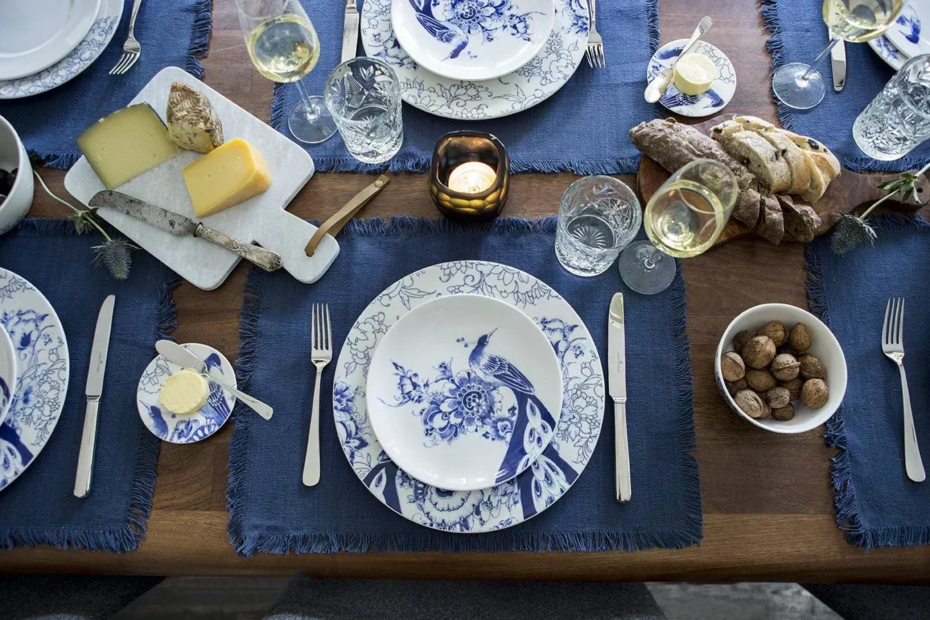 Royal Delft peacock symphony – klassiek Delfts blauw met een moderne twist