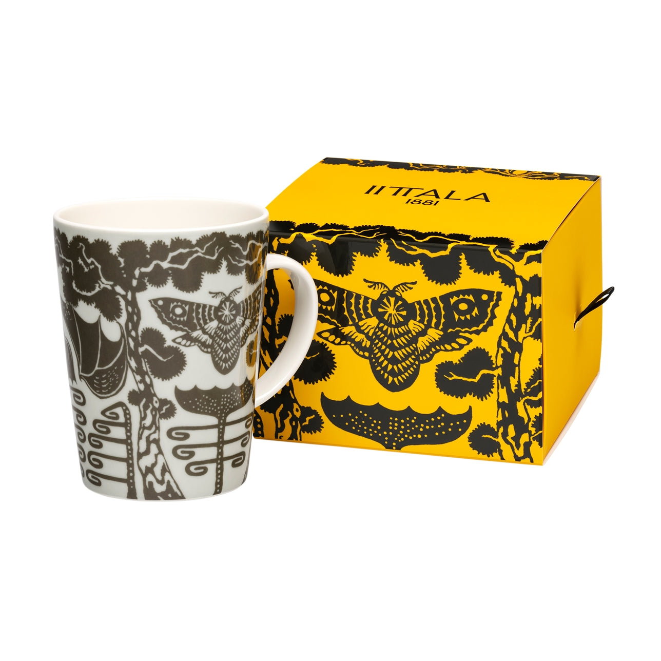 Taika beker - 0,4 L YÖ Sepia Geschenkverpakking