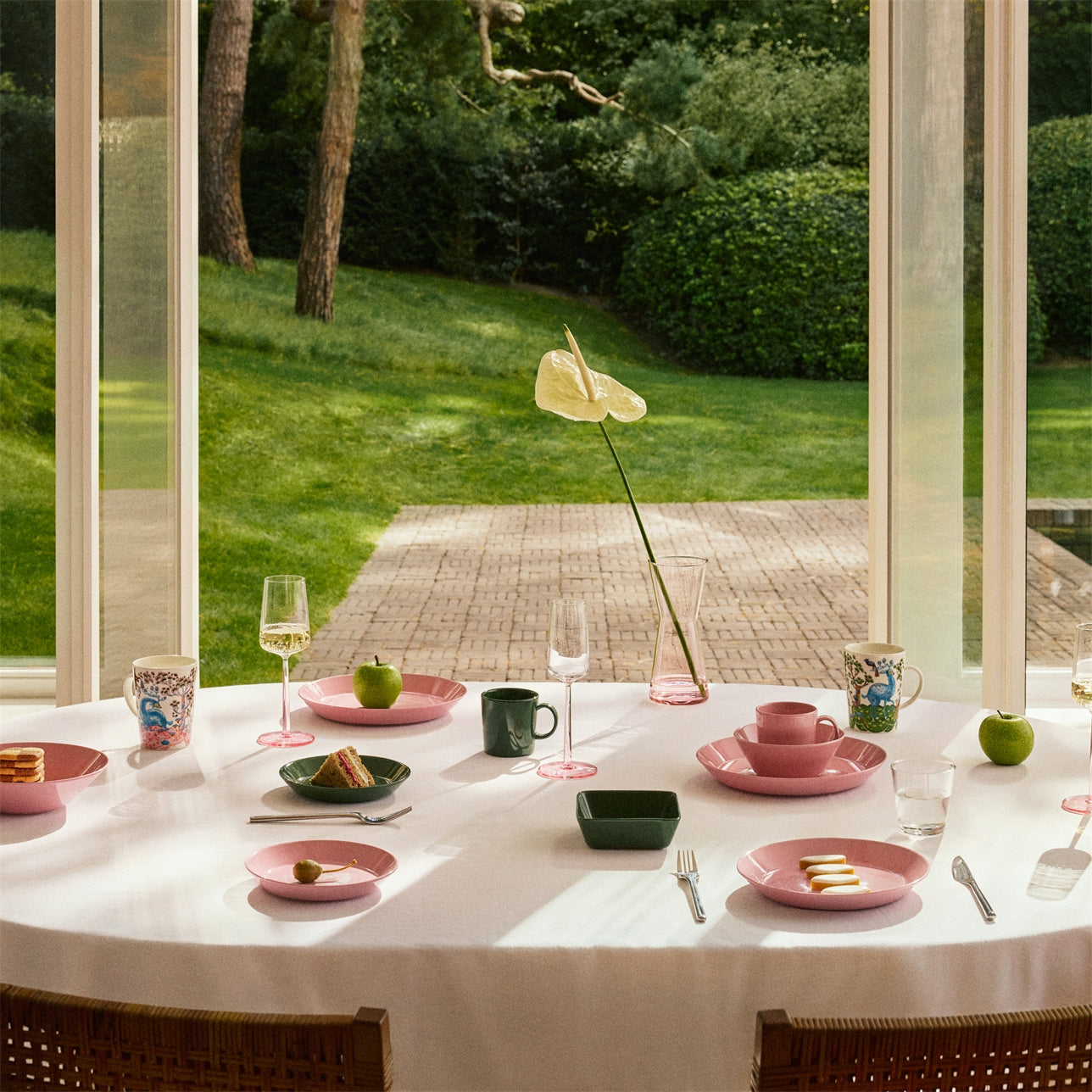 Satumetsä beker - 0,4 L Babyroze Hemelsblauw