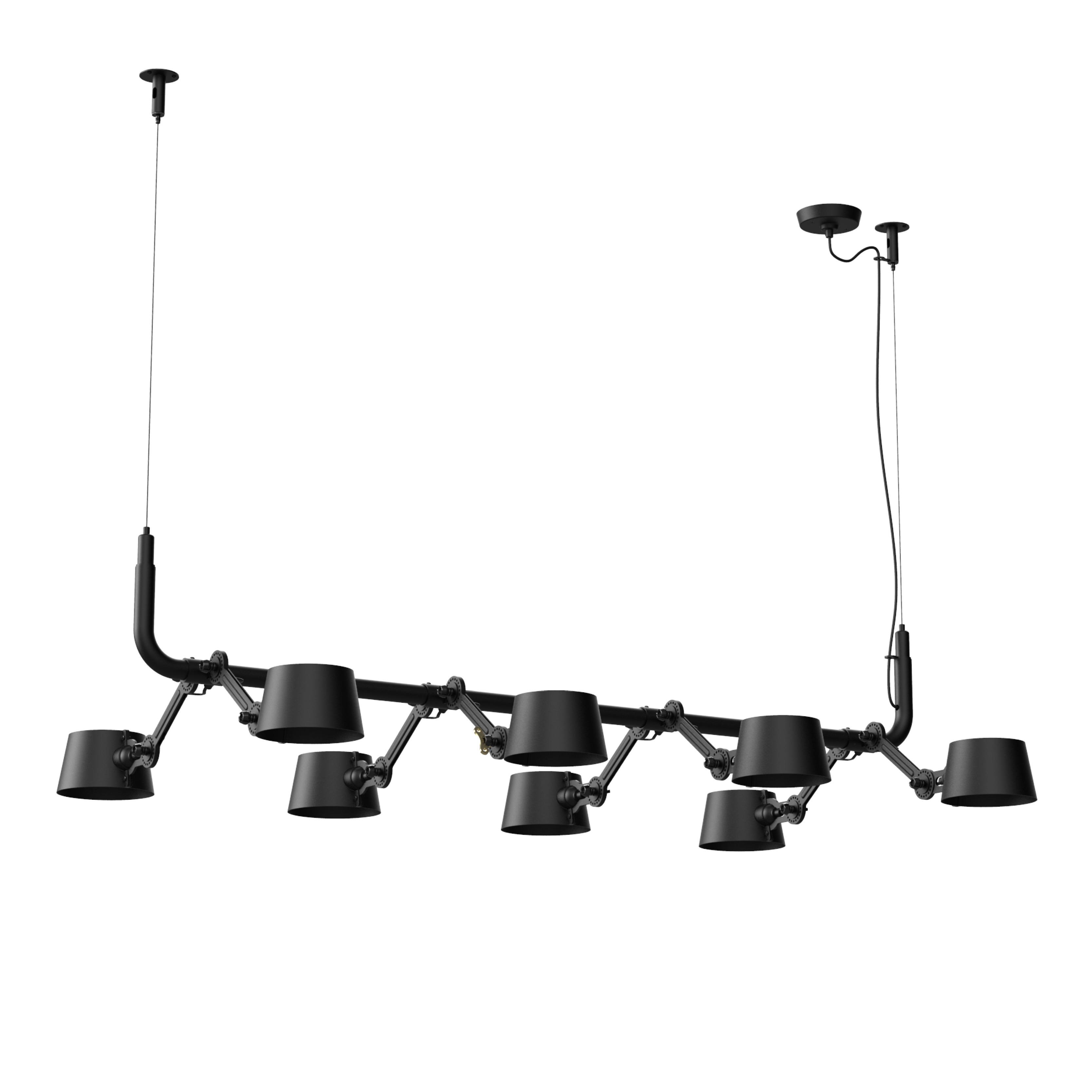 Bolt 8 arms hanglamp