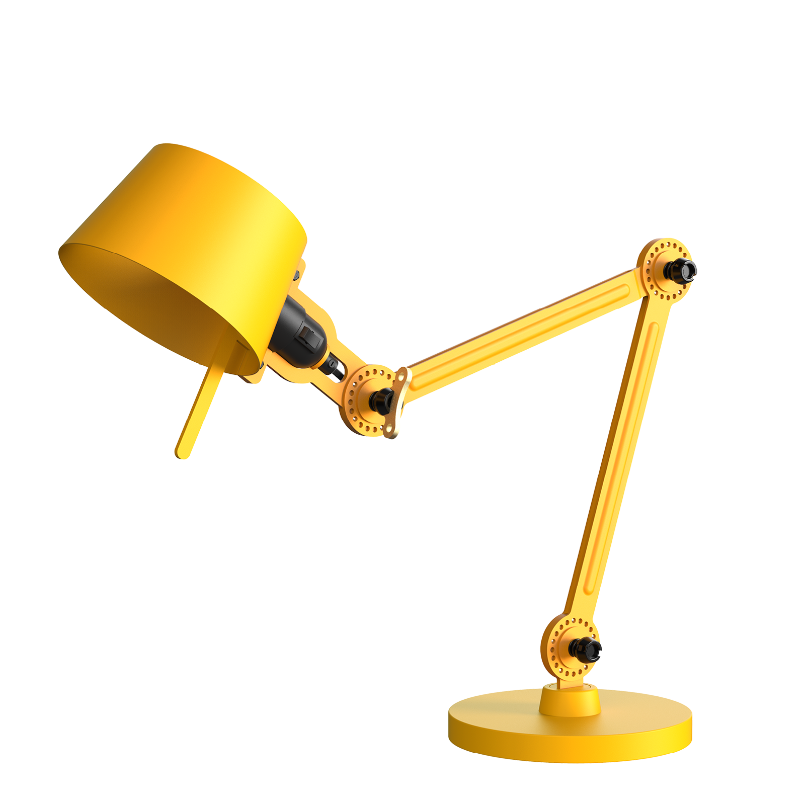 Bolt bureaulamp small twee armen op voet