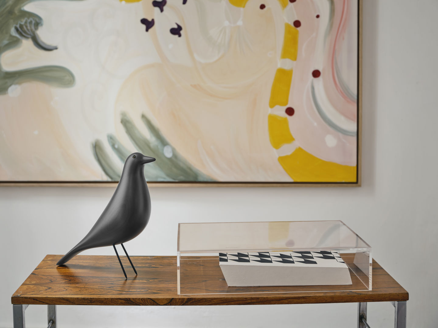 Eames House Bird - zwart essen