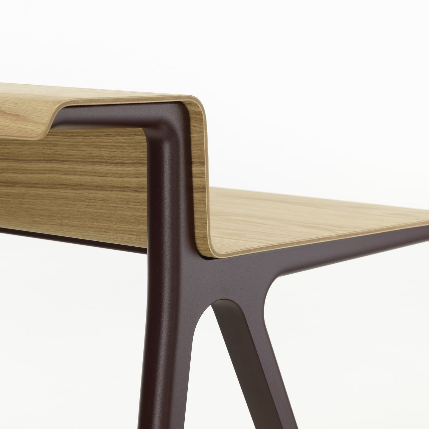 Courier bureau naturel eiken