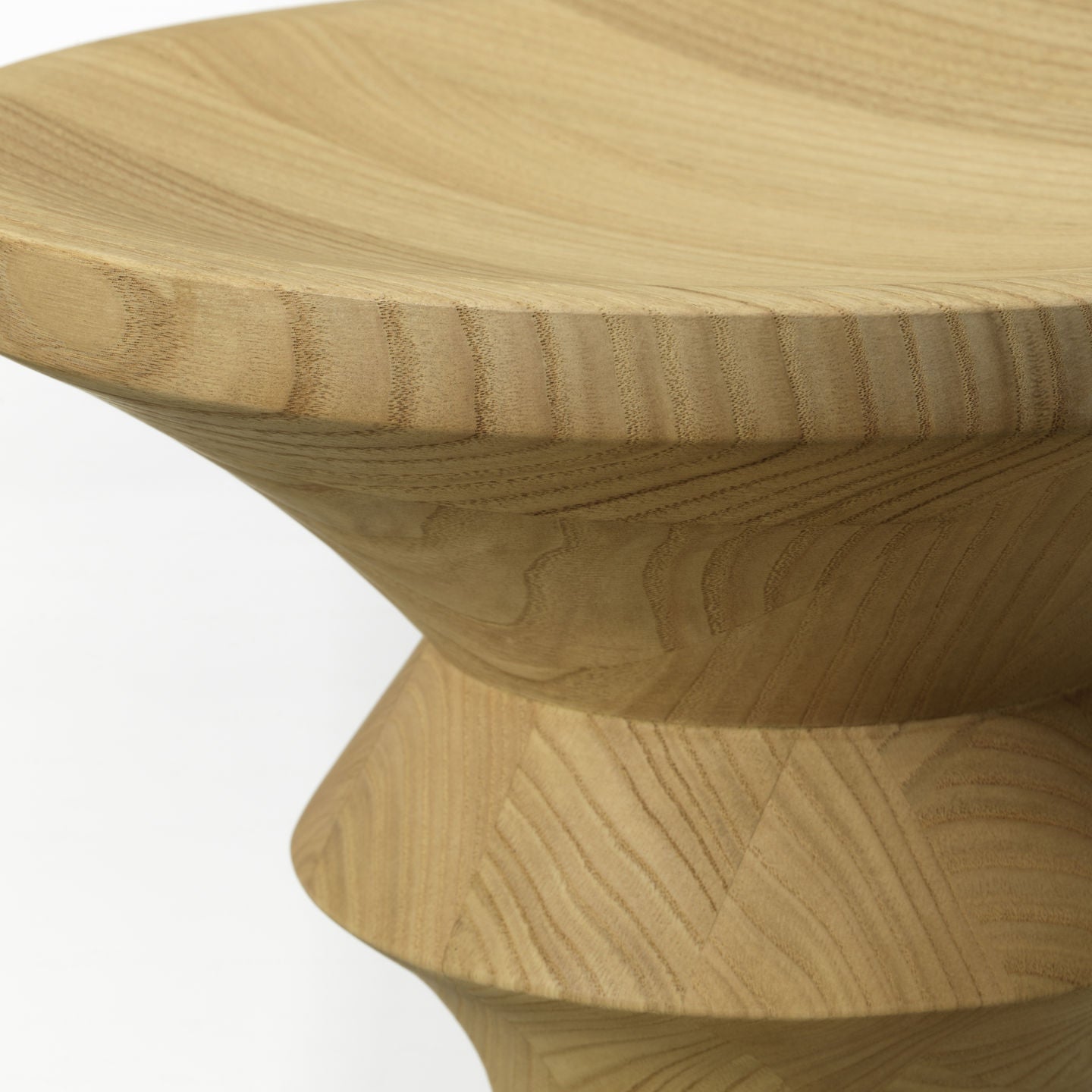 Eames kruk Stool C - kastanje
