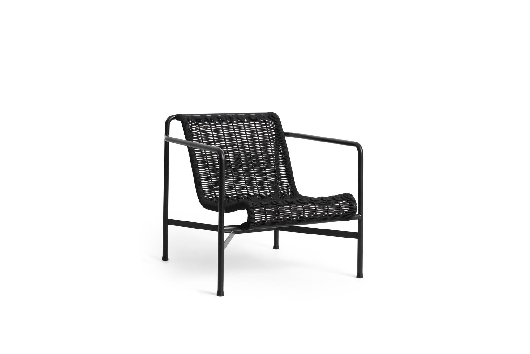 Palissade Cord Loungestoel met armleuning