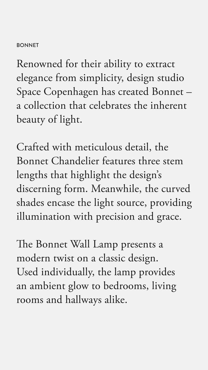 Bonnet SC93 hanglamp