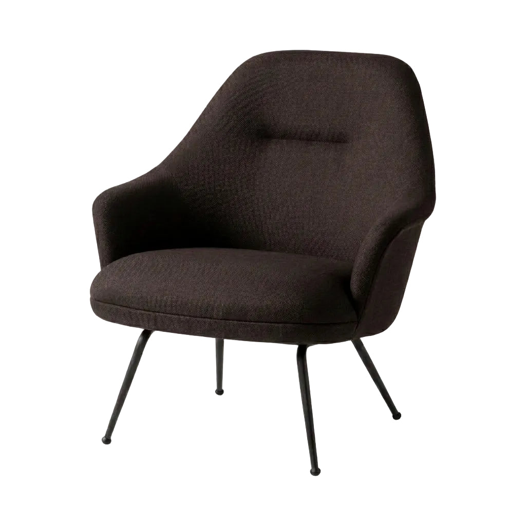 Rely HW140 chair - zwart onderstel