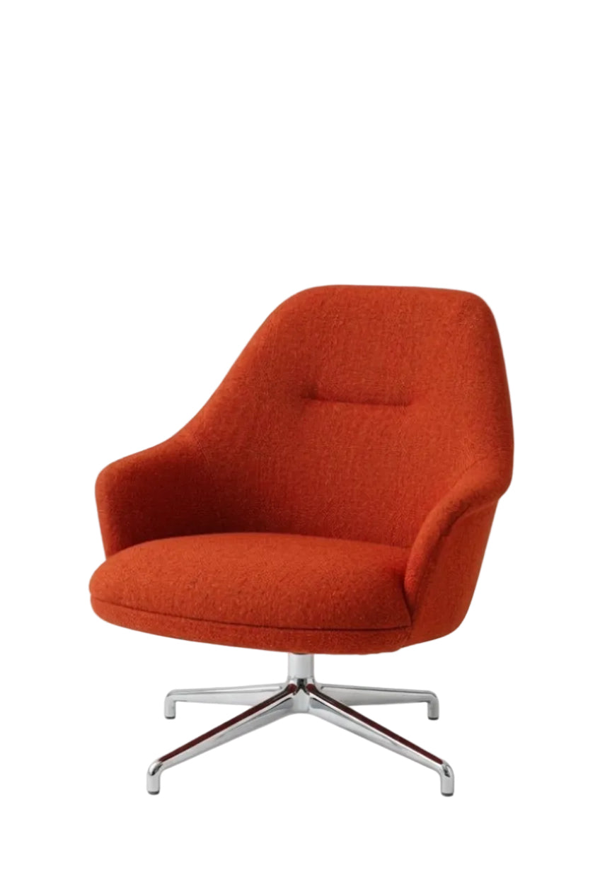 Rely HW139 loungechair - chroom onderstel