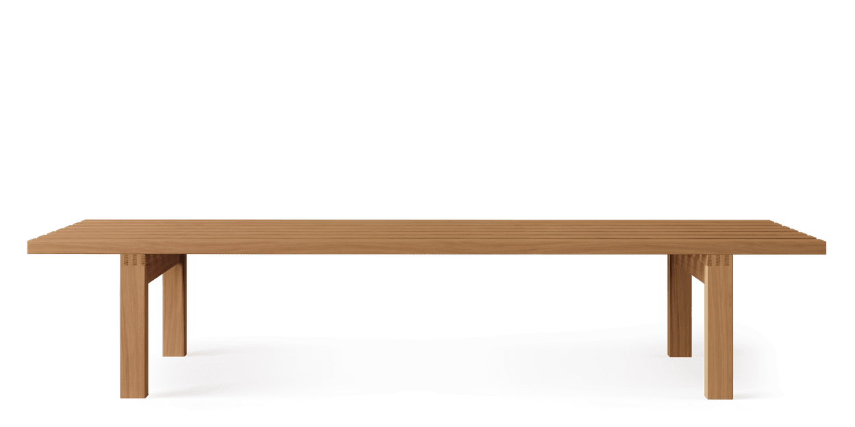 BZ lattenbank Martin Visser - eiken