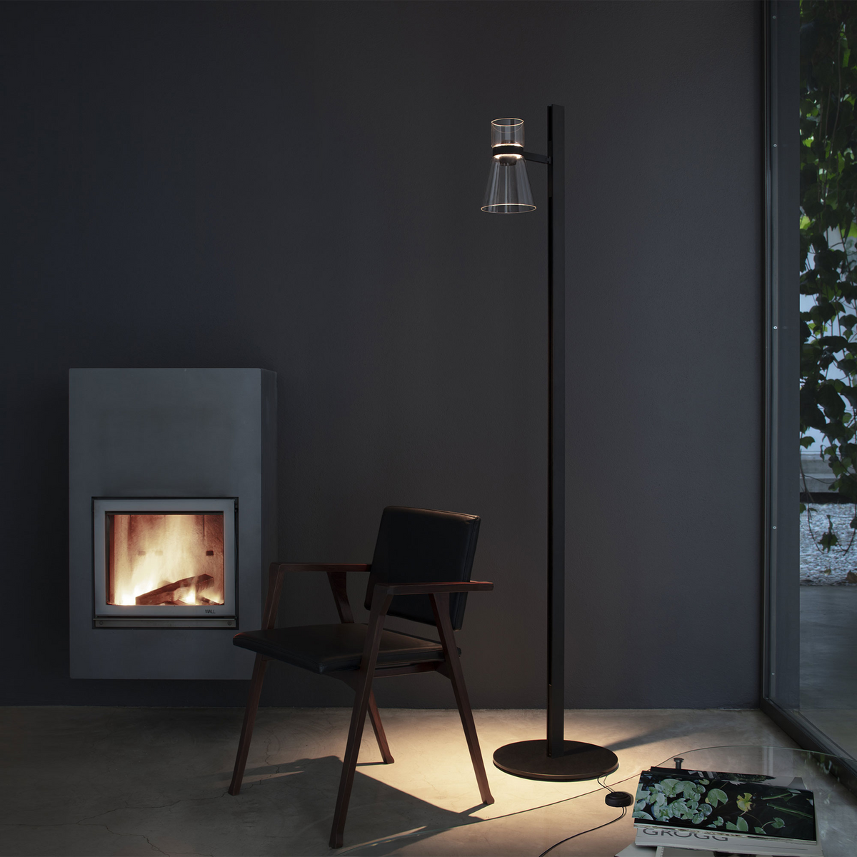 Flos LED vloerlamp Nocturne F1 Cone