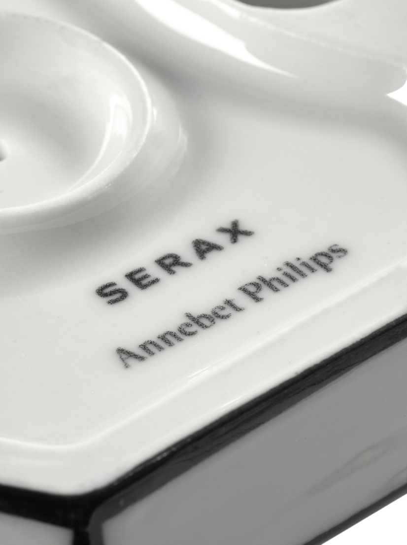 Serax Kandelaar S wit/zwart - Carte blanche