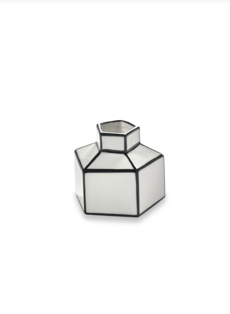 Serax Vaas S wit/zwart - Carte blanche