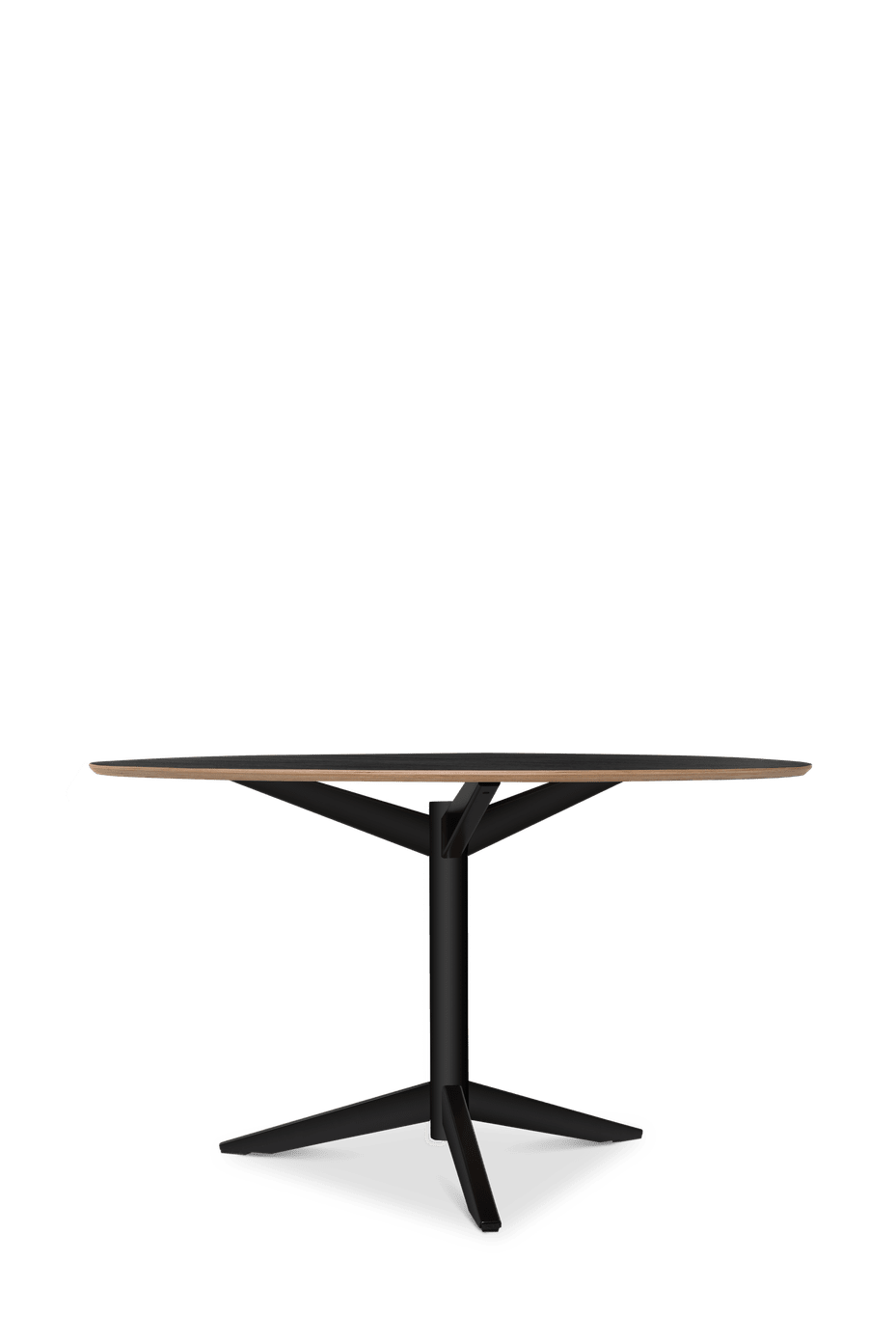 TE 06 tafel zwart Martin Visser - Ø 130 cm.