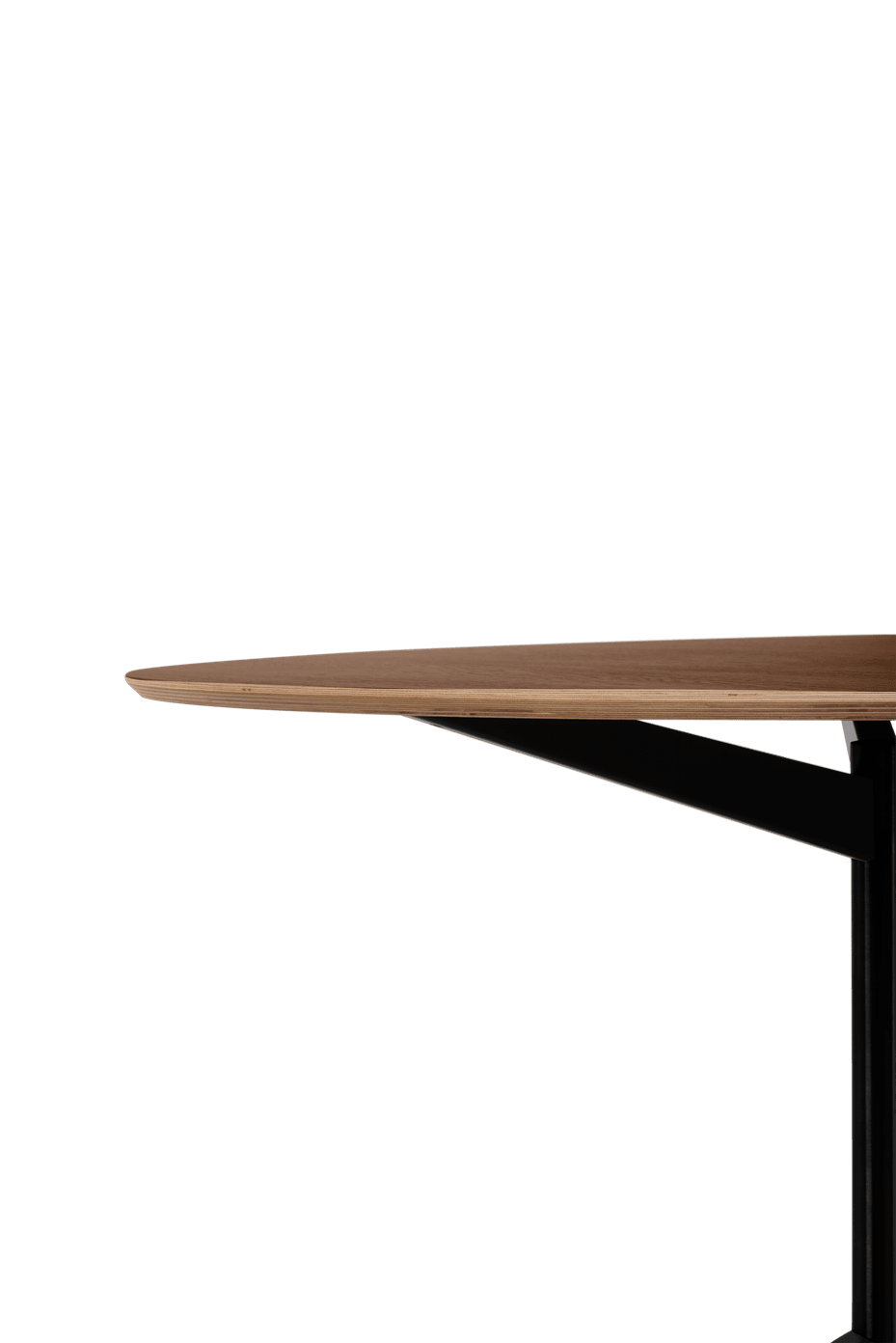 TE 06 tafel zwart Martin Visser - Ø 130 cm.