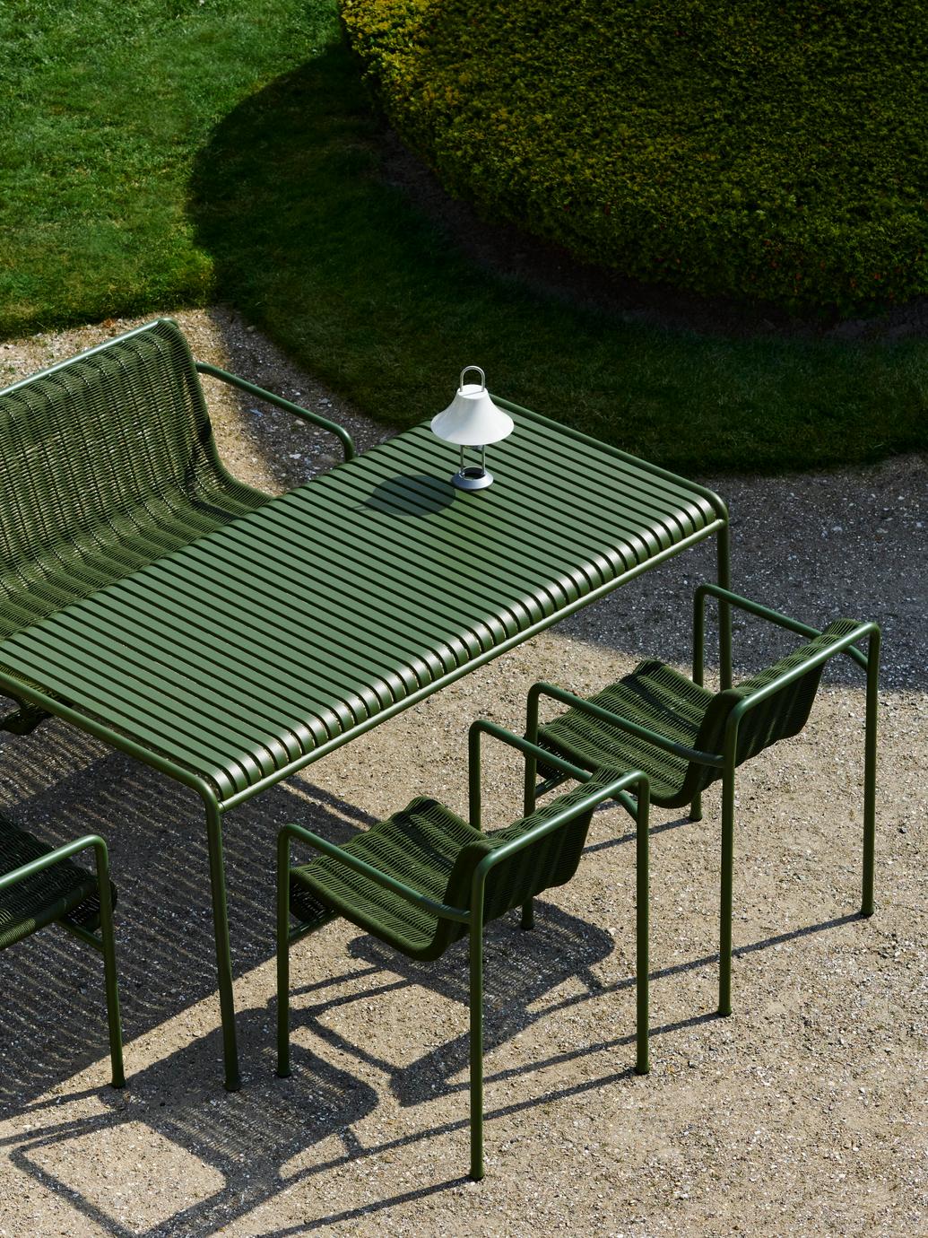 Palissade Cord tuinstoel met armleuning