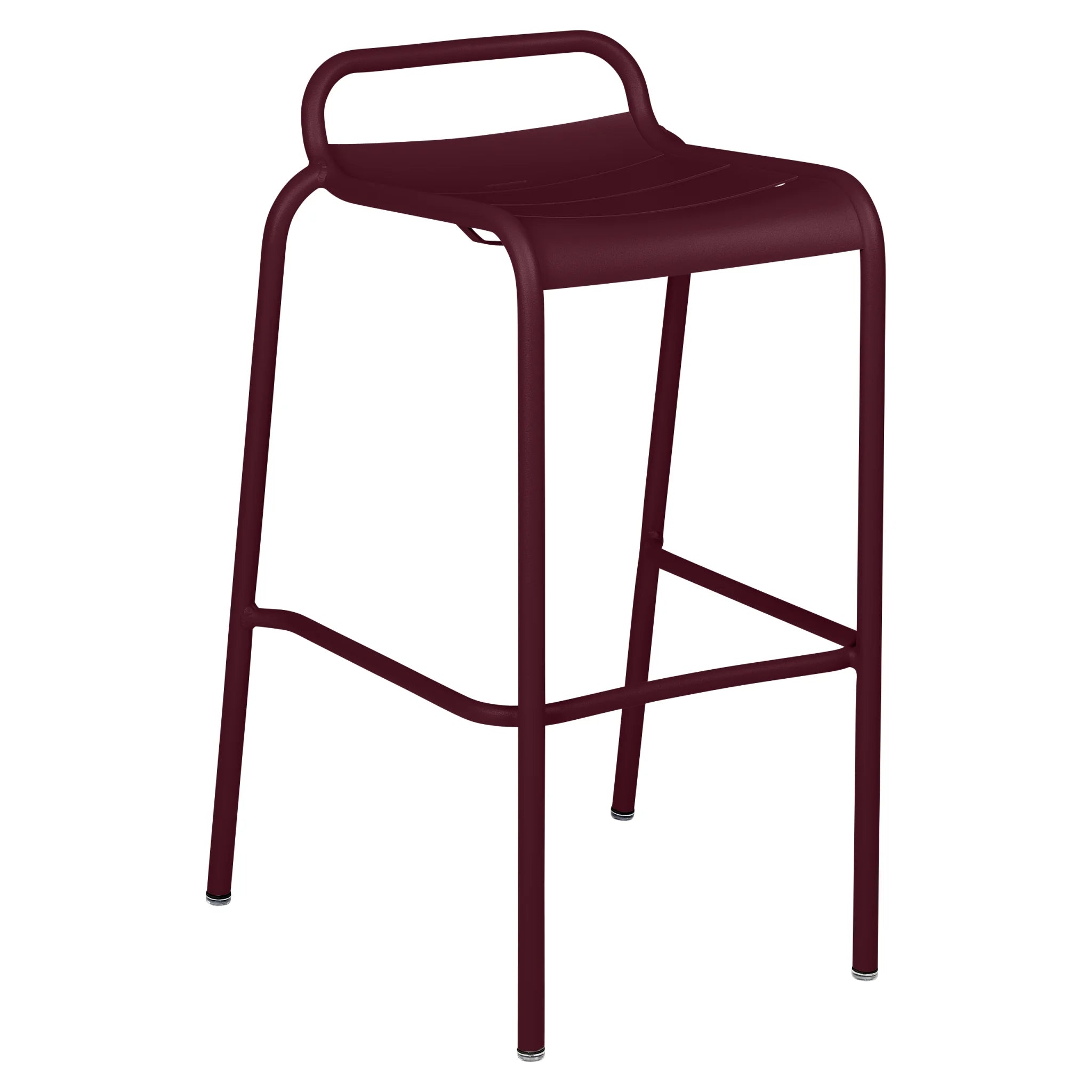 Fermob Barstoel Luxembourg - black cherry