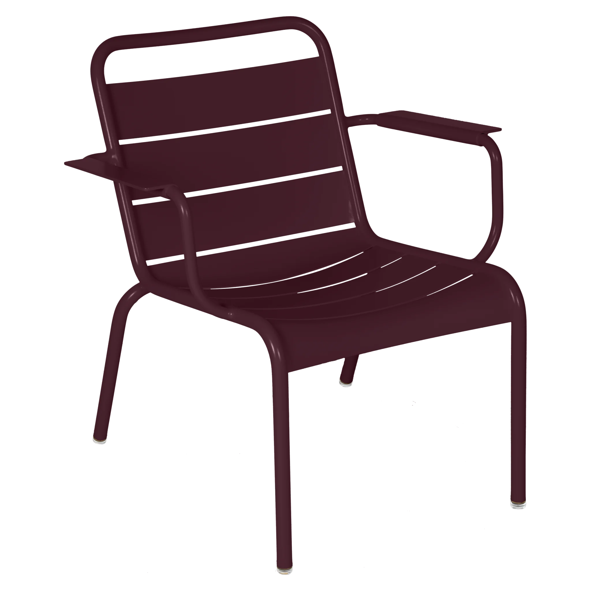 Fermob Lounge armstoel Luxembourg - black cherry