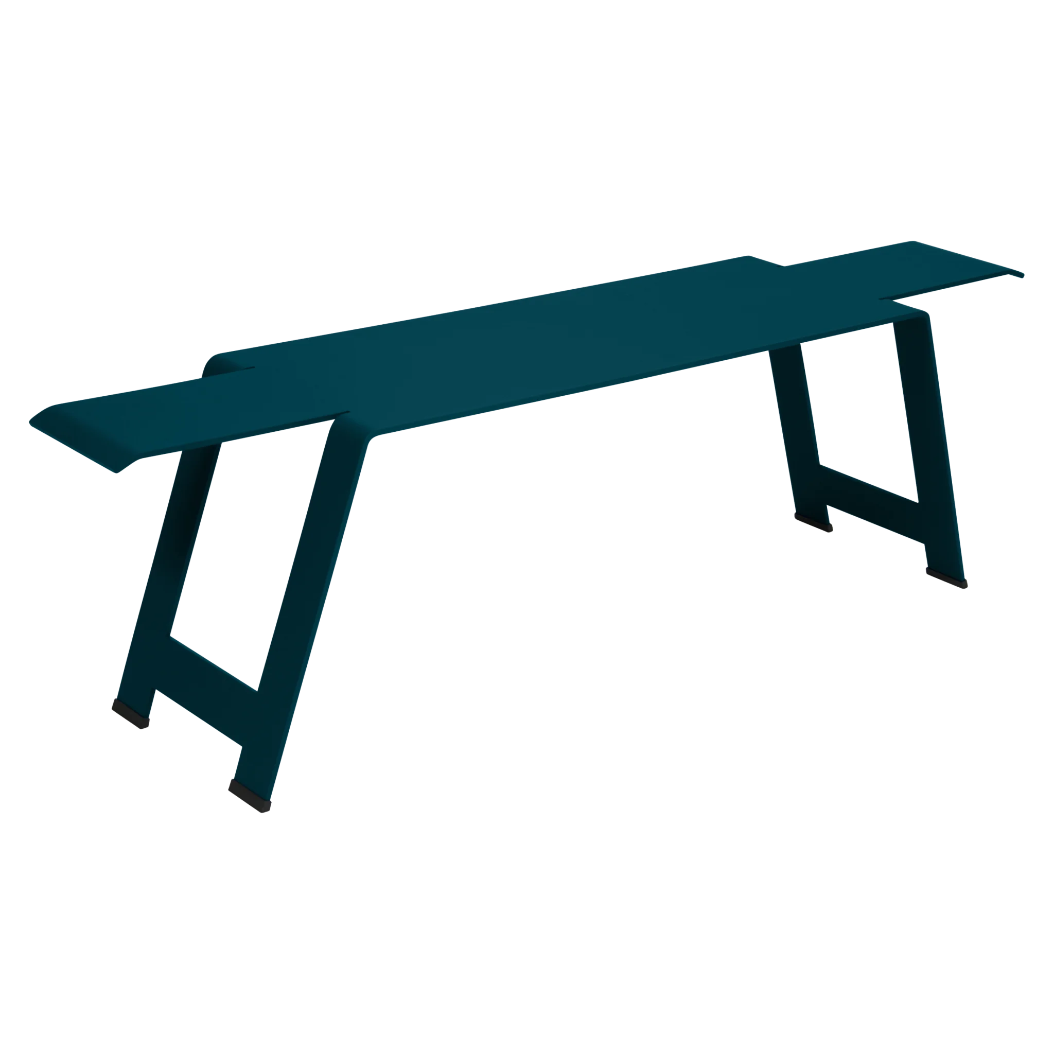 Fermob Origami tuinbank - Acapulco Blue