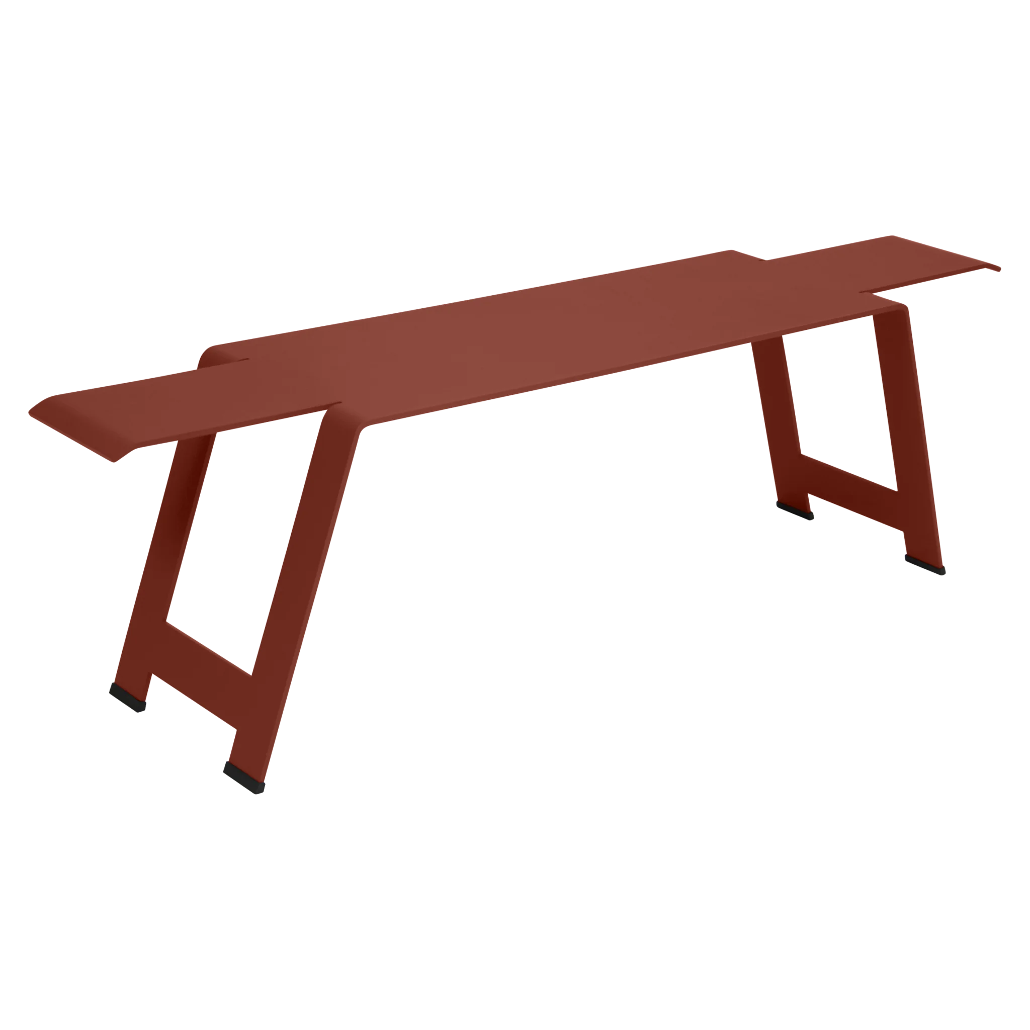 Fermob Origami tuinbank - Red Ochre