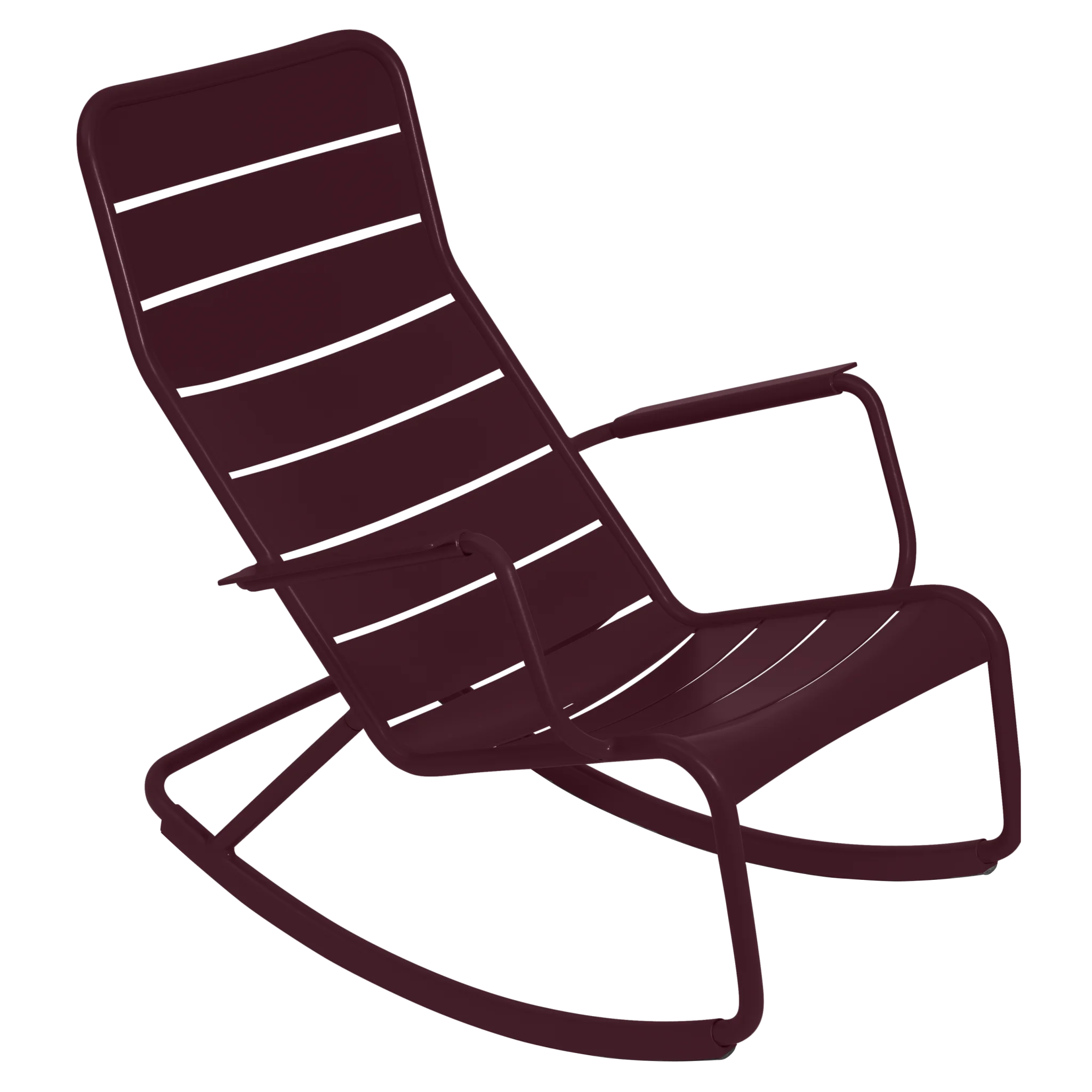 Fermob schommelstoel Luxembourg - black cherry