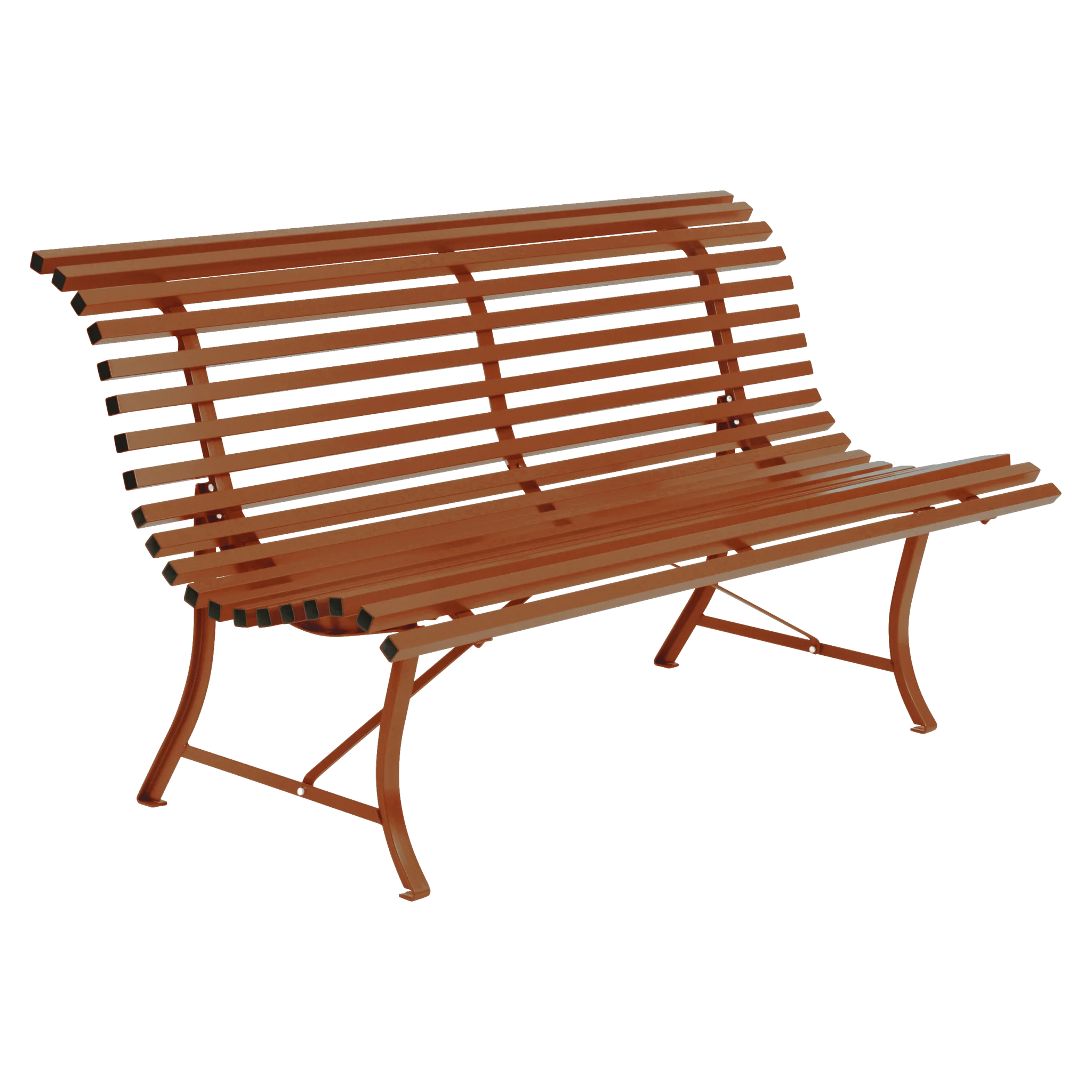 Fermob tuinbank Louisiane - 150 cm. - Candied Orange