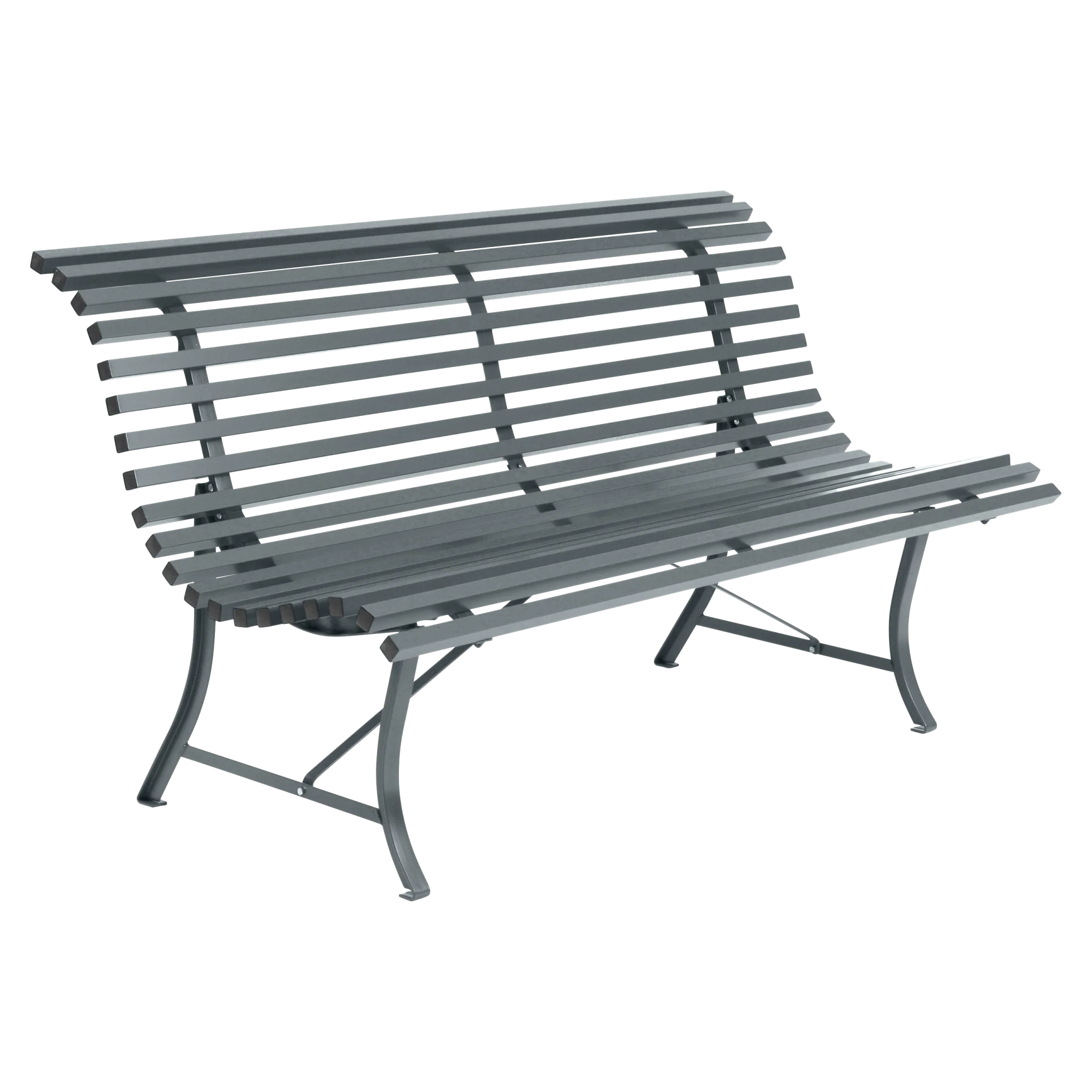 Fermob tuinbank Louisiane - 150 cm. - Storm Grey