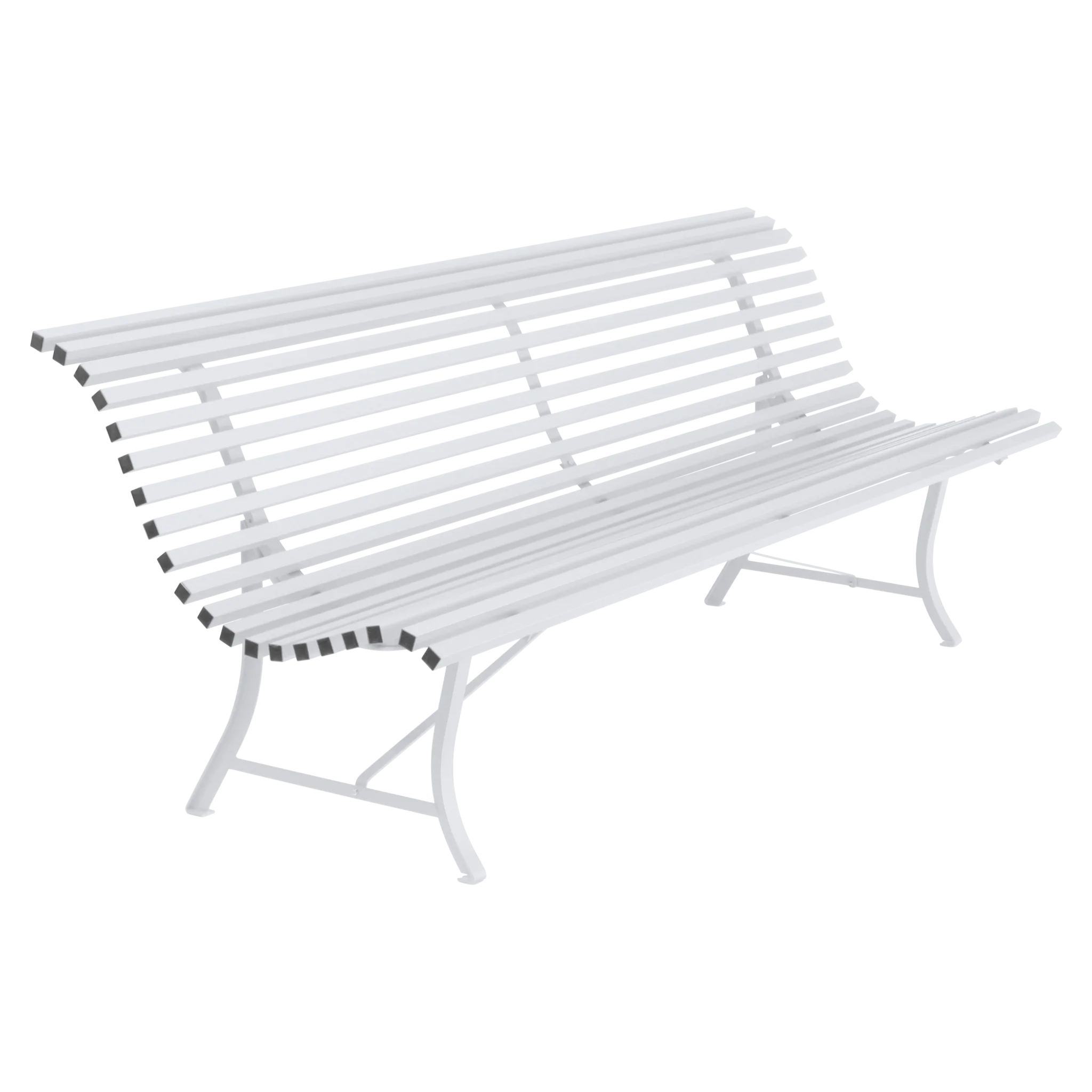 Fermob tuinbank Louisiane - 200 cm. - cotton white