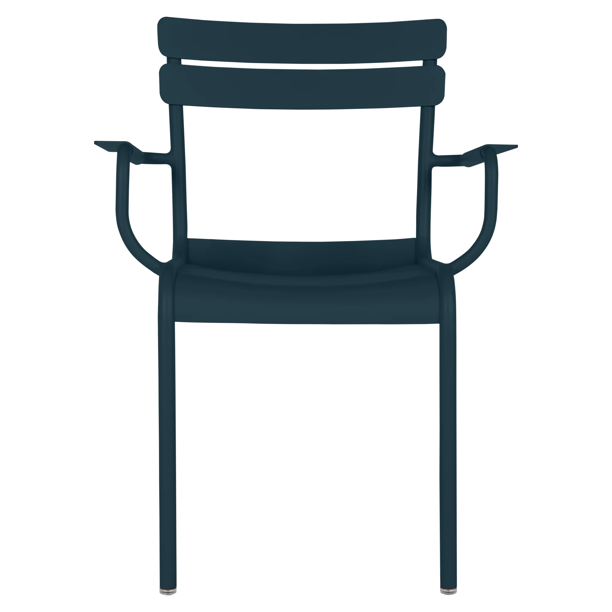 Fermob tuinstoel met armleuning Luxembourg - Acapulco Blue