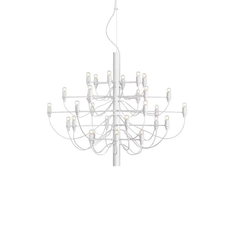 Flos kroonluchter 2097-30 - wit - helder