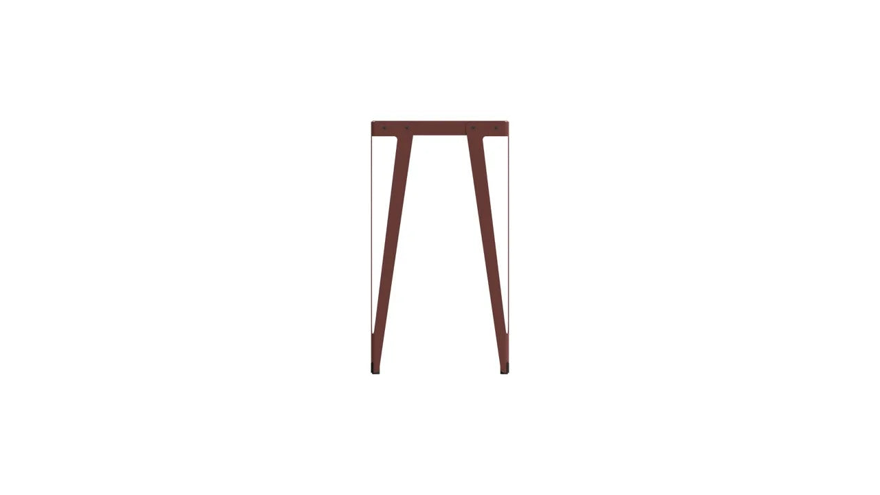 Bruine houten hoge tafel Lloyd 60 x 60, perfect voor elke interieurstijl