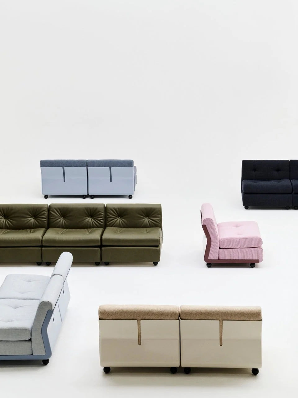 Hay Design Amanta Sofa stof 4 zits