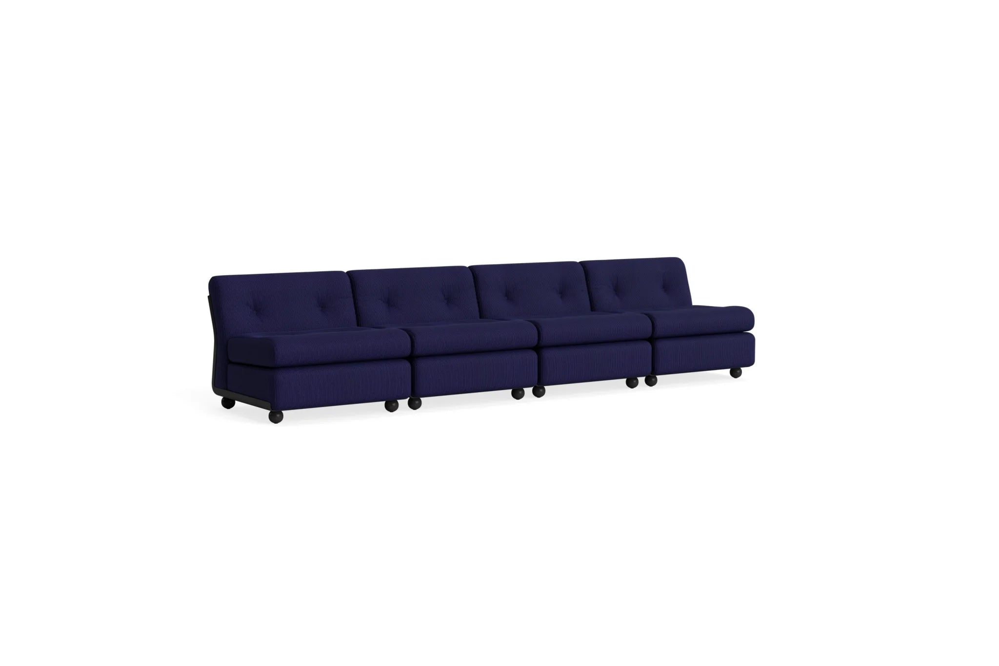 Hay Design Amanta Sofa stof 4 zits - Seater Anthracite & Shell Upholstery Yuma-1477