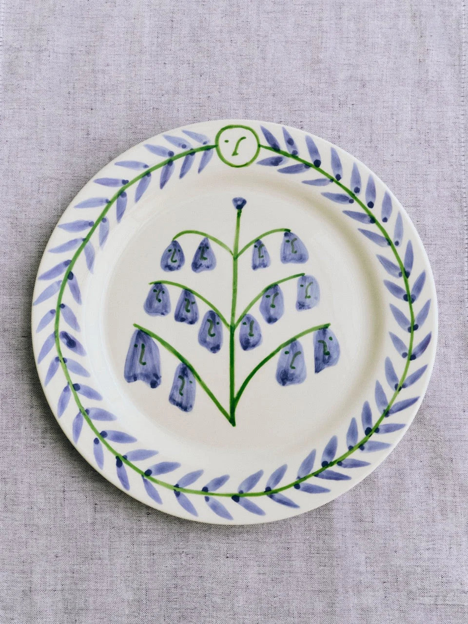 Hay Design bord La Pittura - Bluebells Ø24 cm