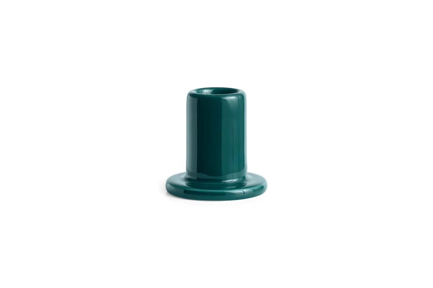Hay Design kandelaar tube candleholder - Dark Green