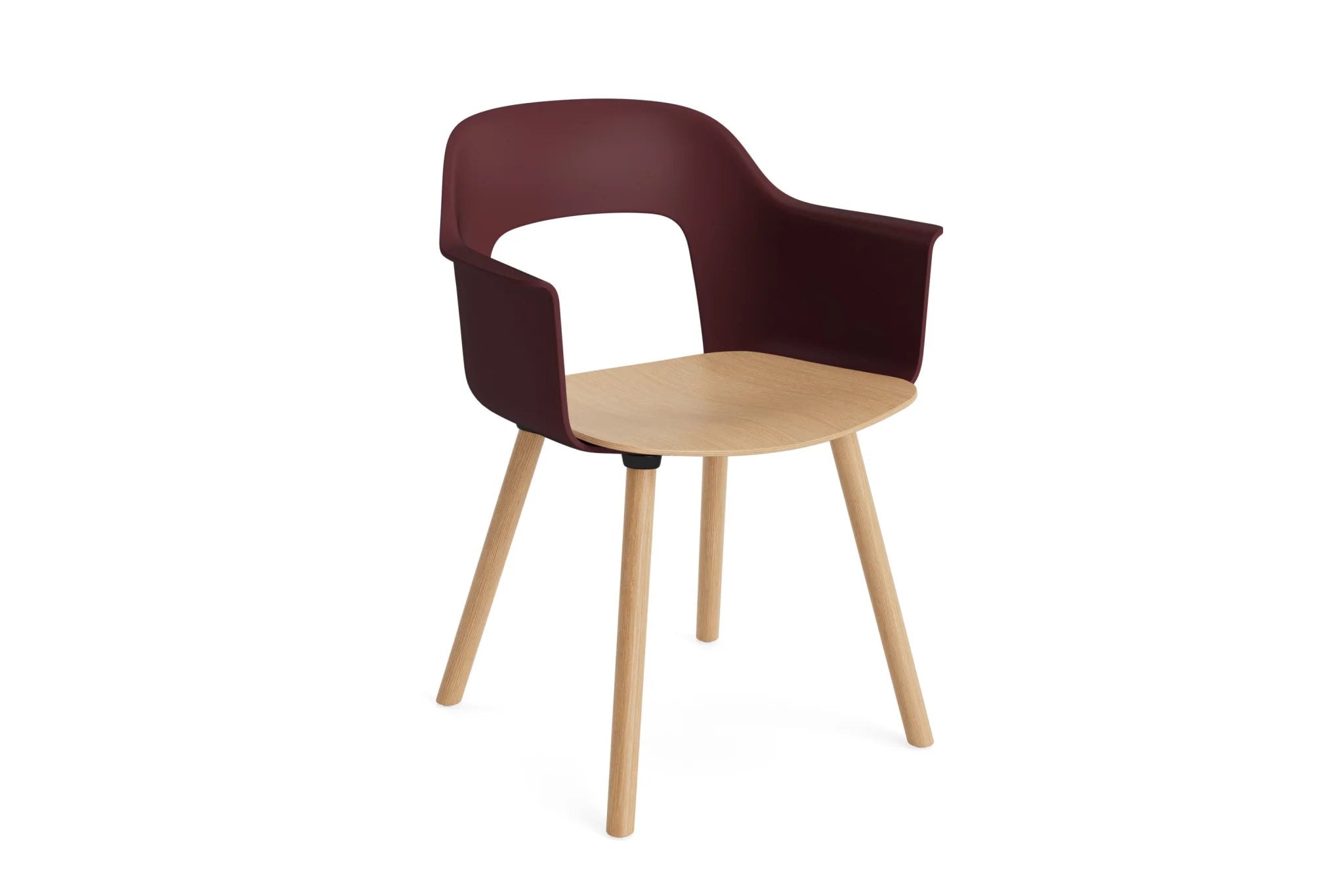 Hay Design Layout Armchair 222 eiken - Bordeaux