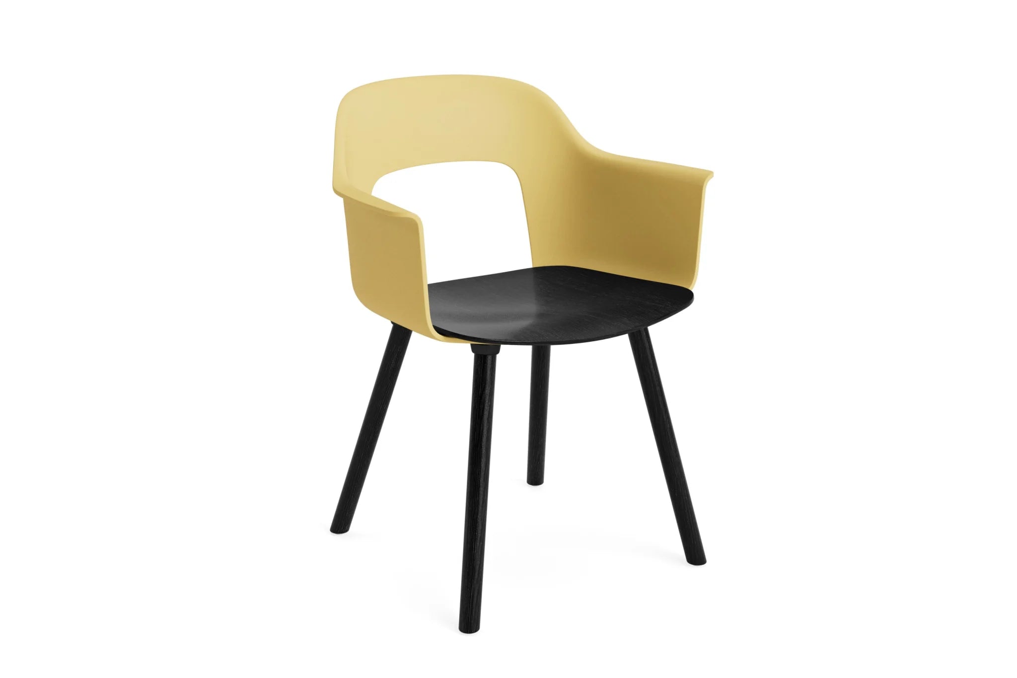 Hay Design Layout Armchair 222 zwart eiken - biscotti