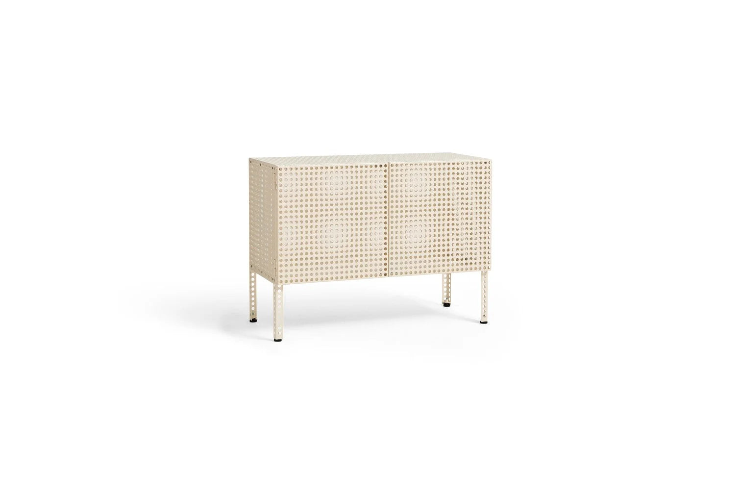 Hay Design Perforated Cabinet Small eggshell