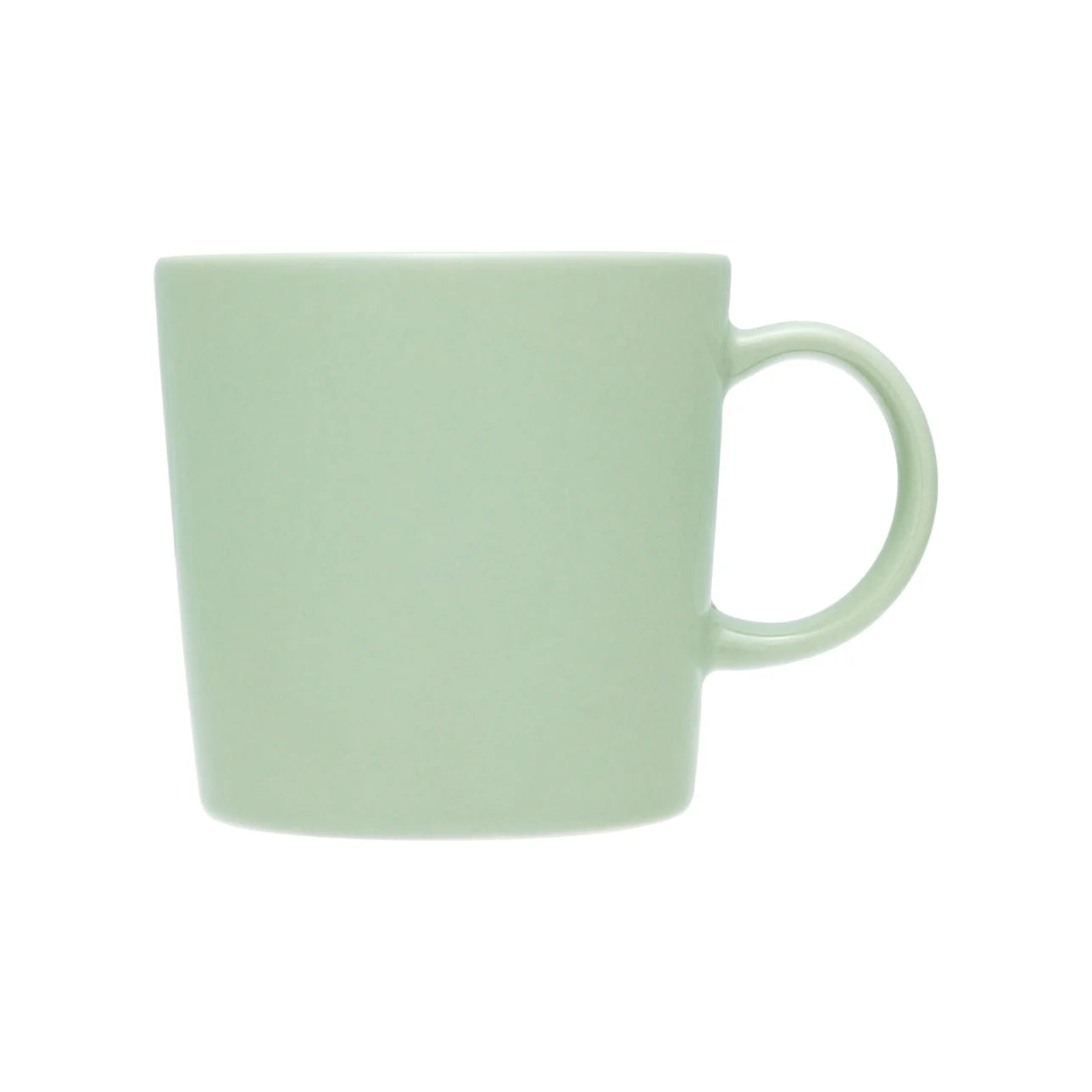 Lichtgroene keramische mok uit de Teema collectie van Kaj Franck, multifunctioneel design