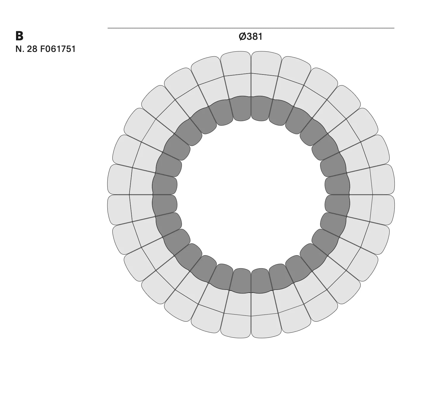 MDF Italia Array Bank - Configuratie B