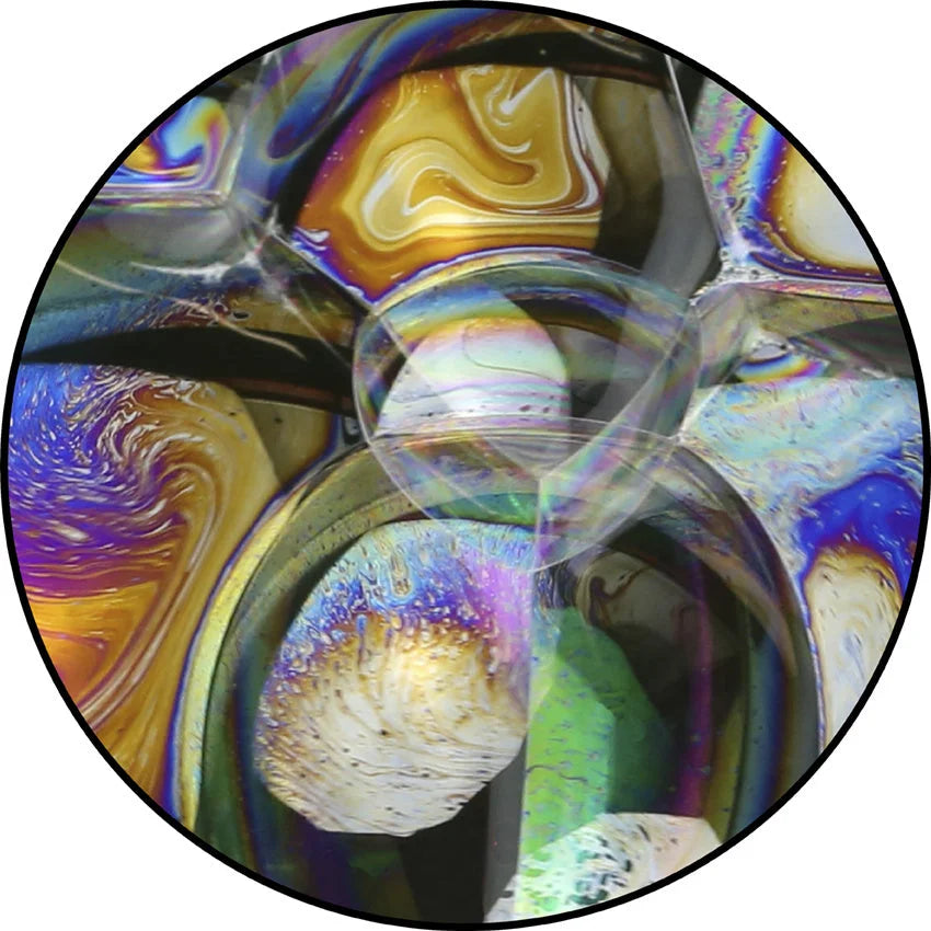 Moooi Carpets Bubble oil zoom - Ø 250 cm.