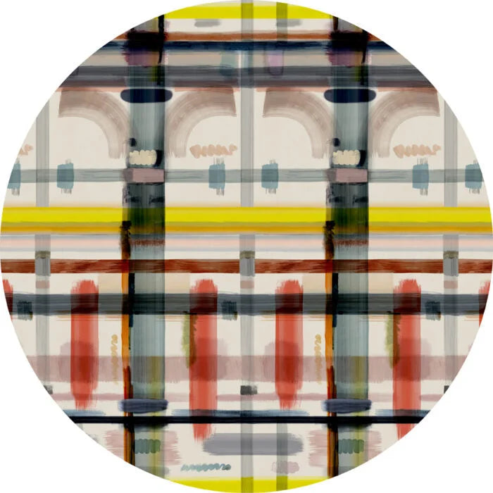 Moooi Carpets Corinthian Check - Spring Ø 250 cm.