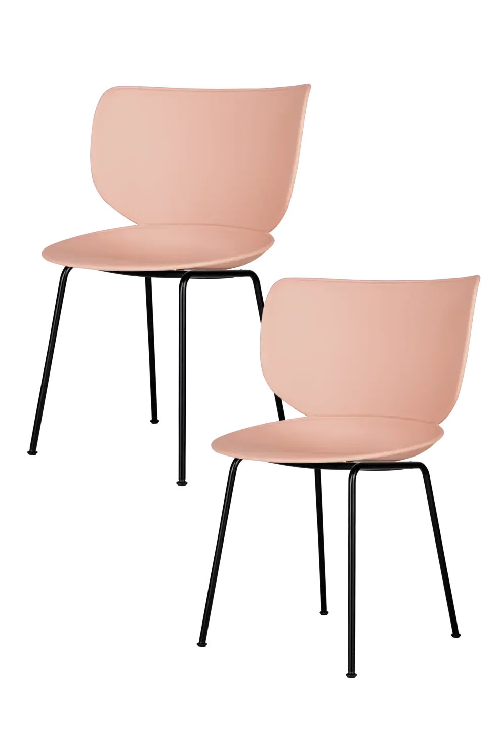 Moooi Hana Chairs Un-Upholstered Set van 2