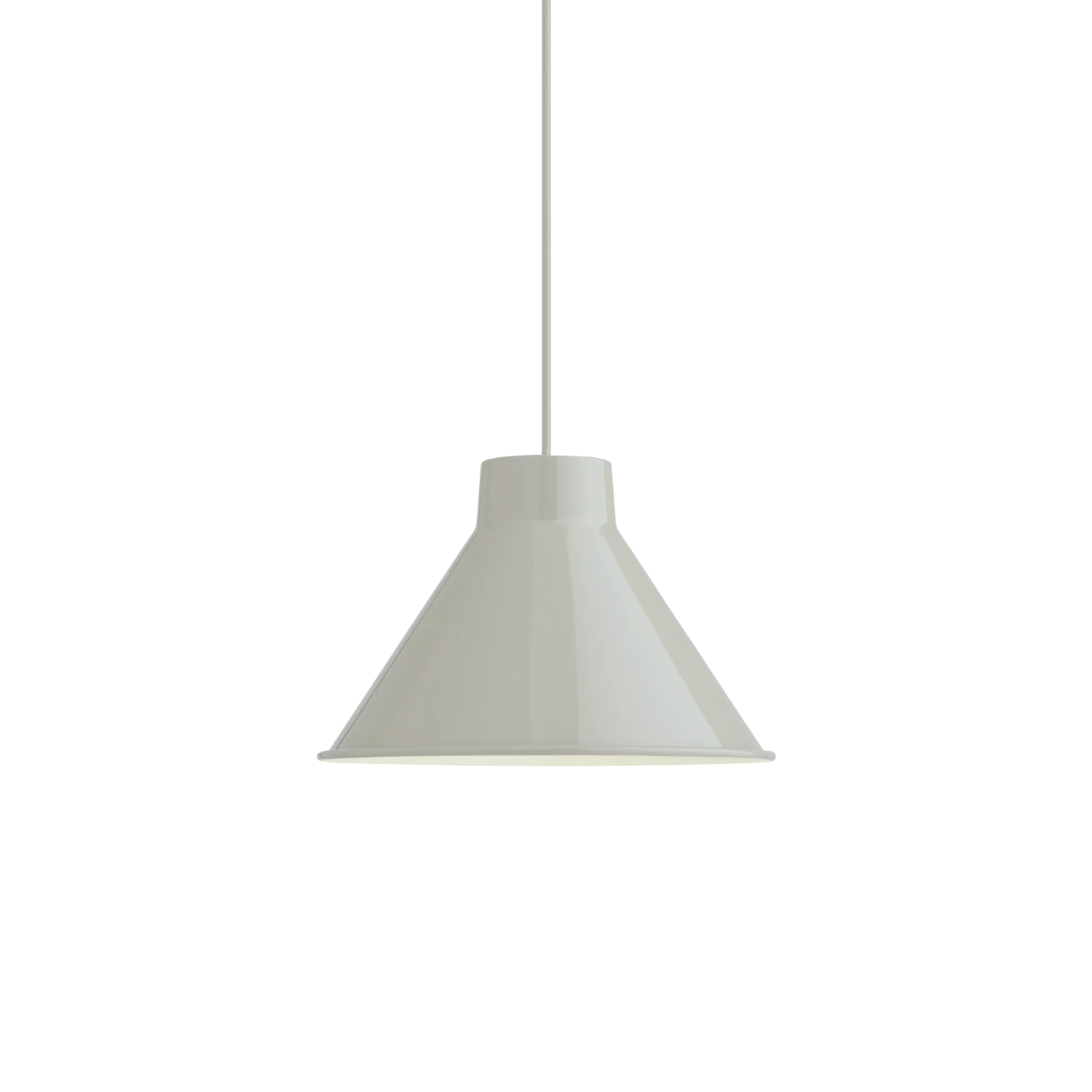 Muuto hanglamp Top - Ø 21 + Ø 28 cm. - grey - Ø 28 cm.