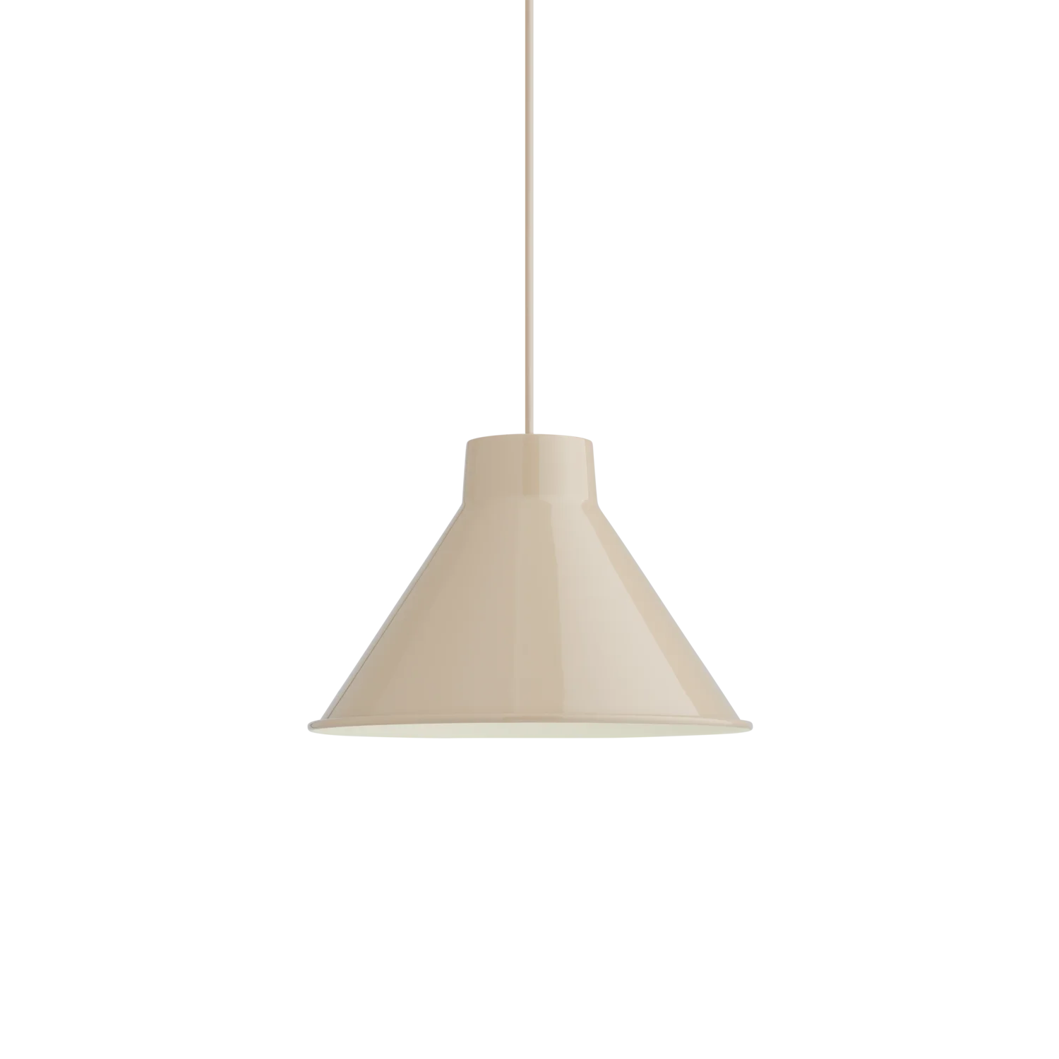 Muuto hanglamp Top - Ø 21 + Ø 28 cm. - sand - Ø 28 cm.