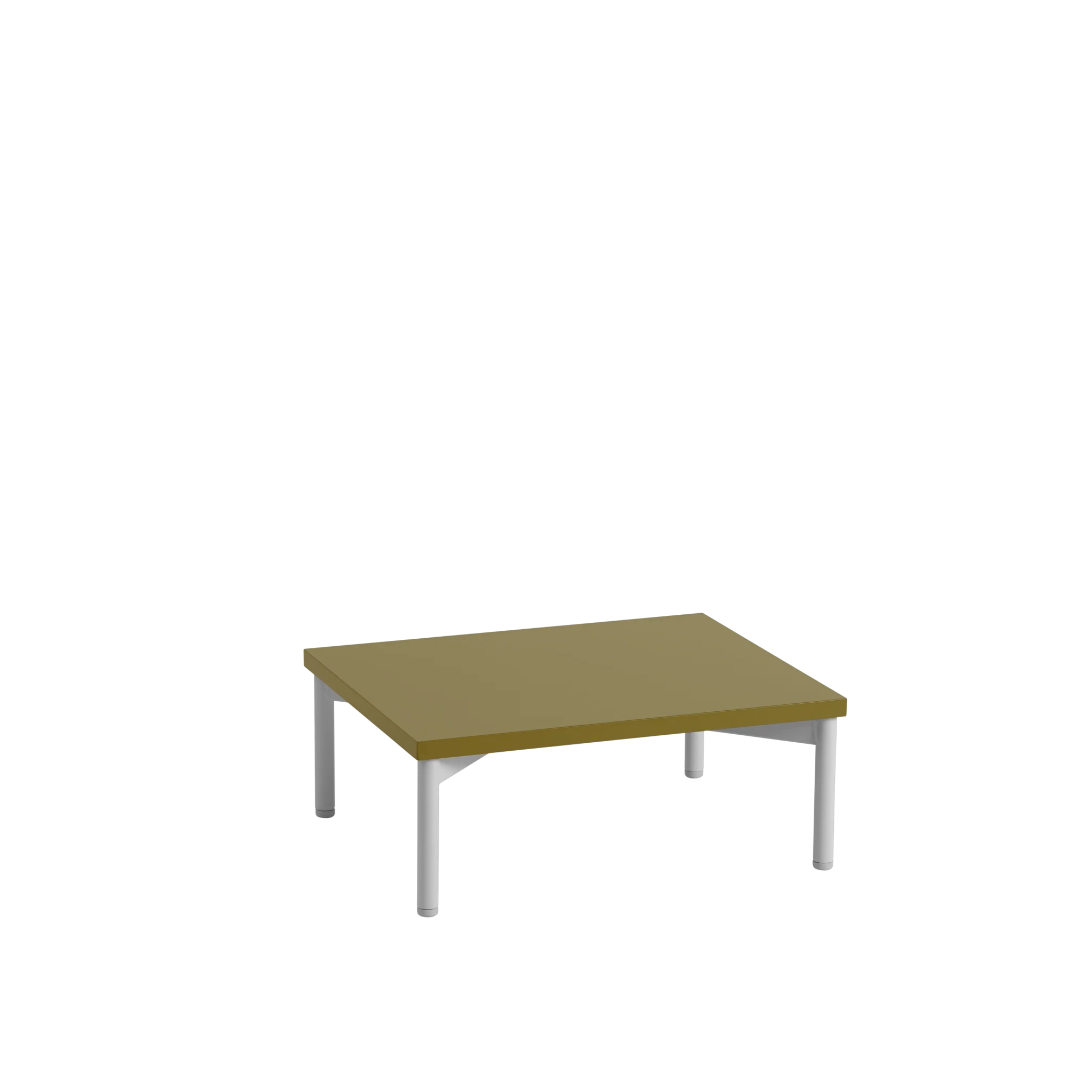 Muuto Stacked Storage System Podium with Tube Base - 43.5 cm. / groen