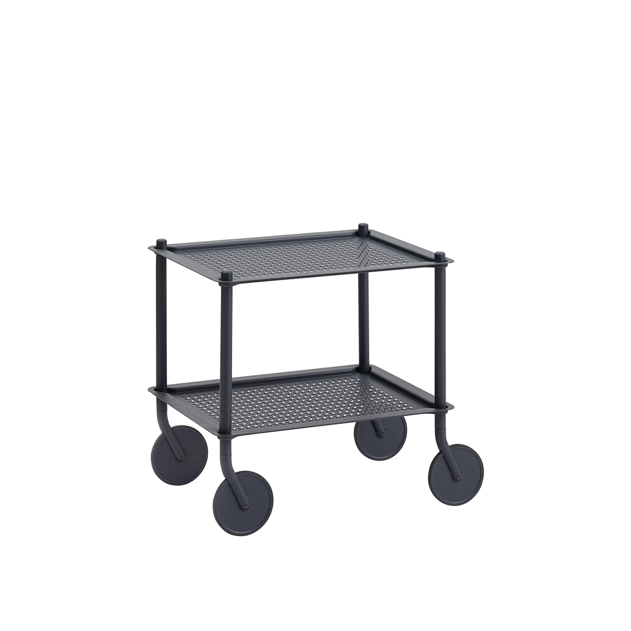 Muuto trolley Flow - blue grey - 2 laags