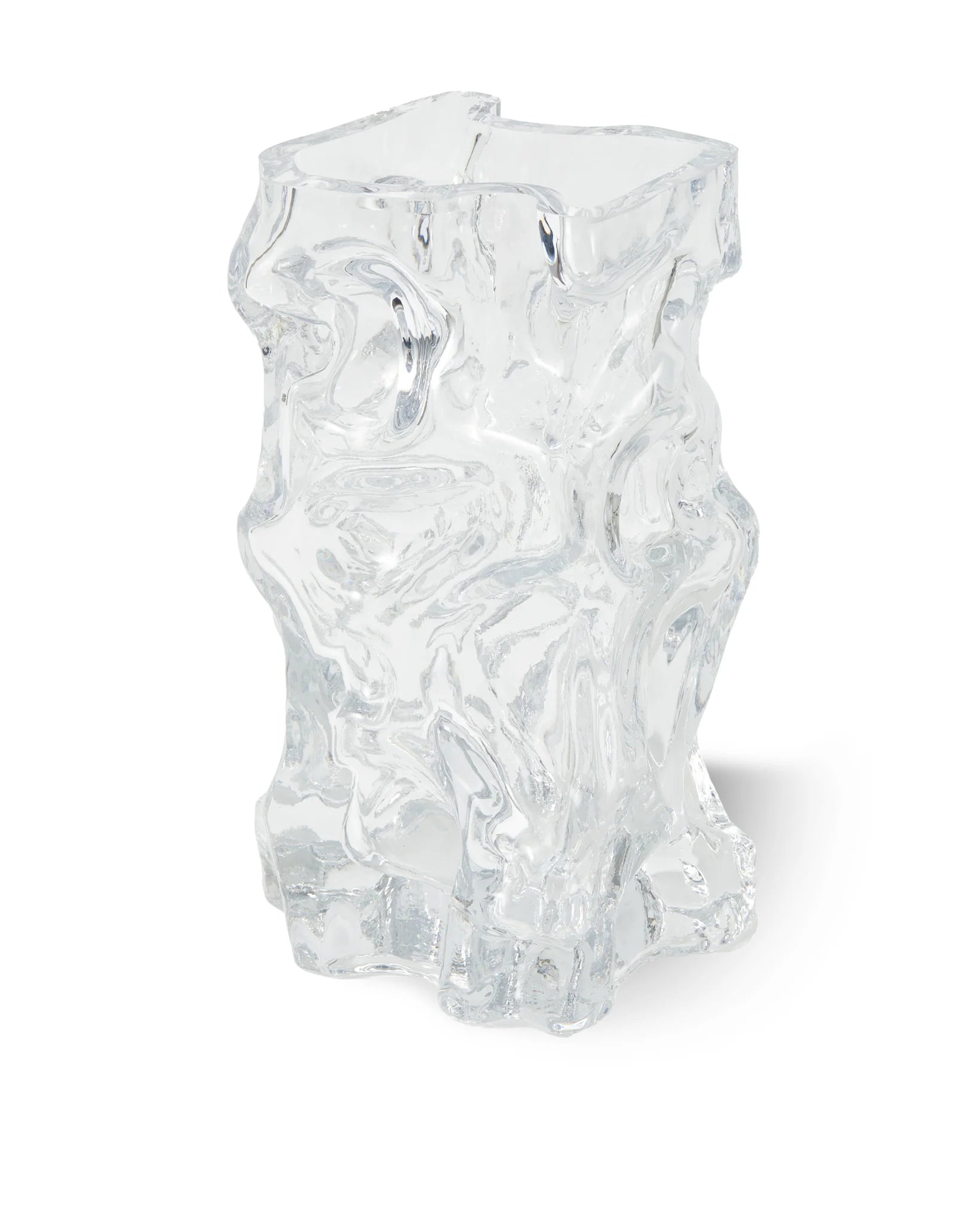 pols potten vaas Ice - Helder