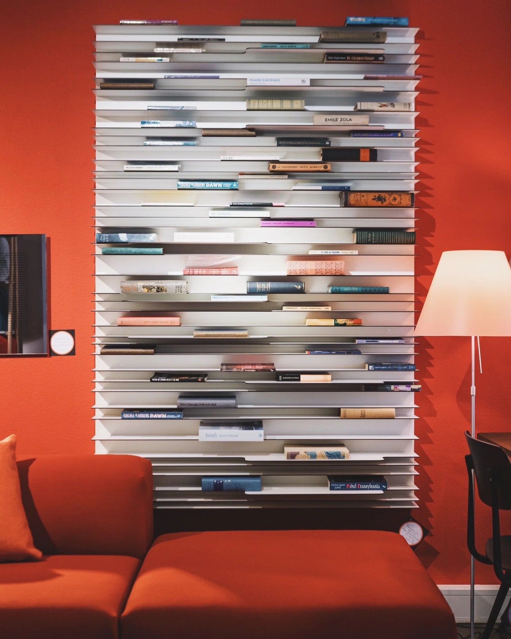 Spectrum Paperback boekenkast - 60 x 60 cm. - wit - wit