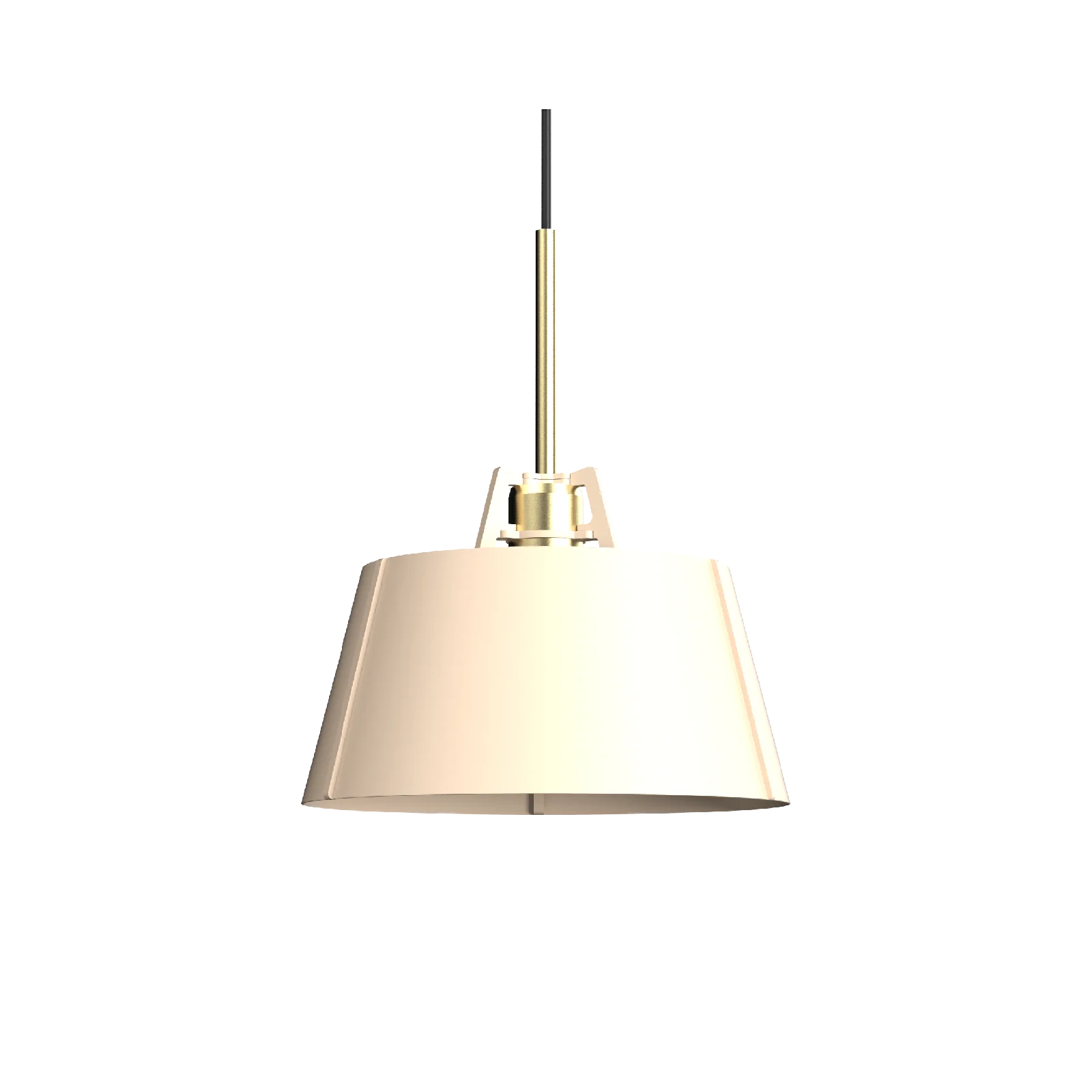 Tonone Bella hanglamp met messing fitting - lightning white