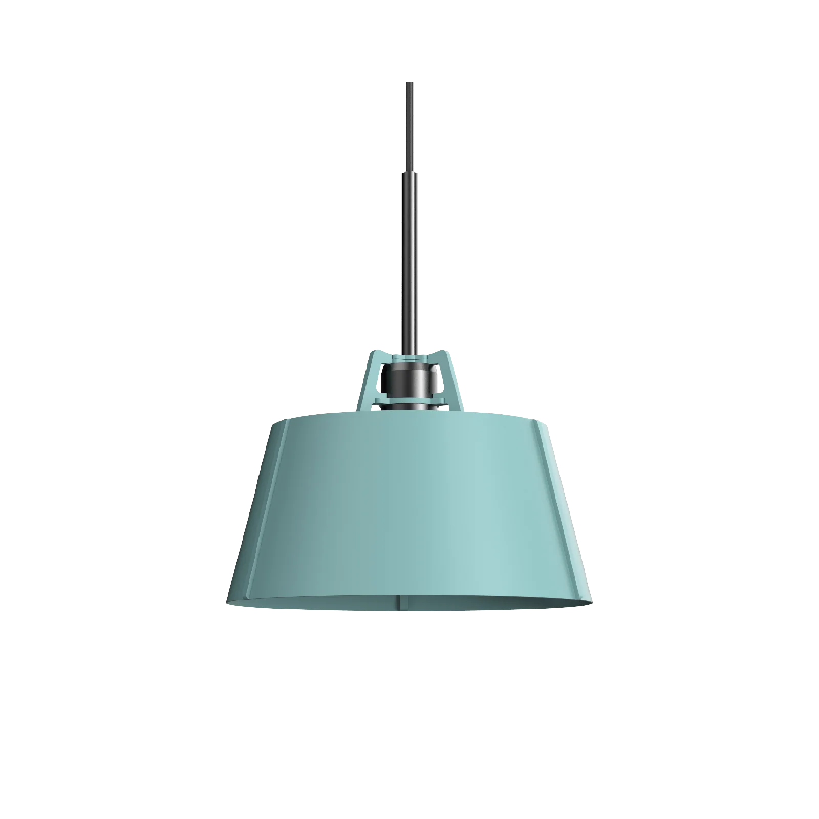 Tonone Bella hanglamp met zwarte fitting - ice blue